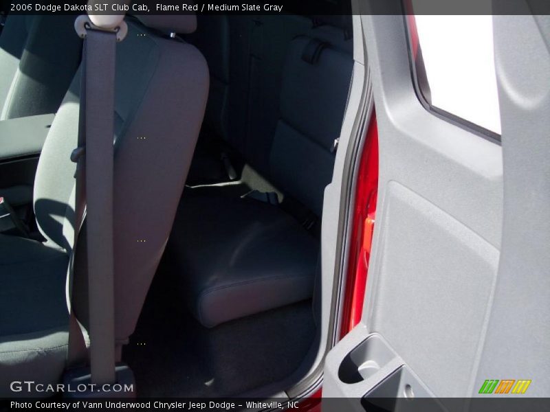 Flame Red / Medium Slate Gray 2006 Dodge Dakota SLT Club Cab