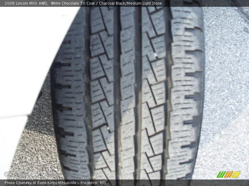 White Chocolate Tri Coat / Charcoal Black/Medium Light Stone 2008 Lincoln MKX AWD