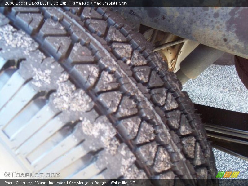 Flame Red / Medium Slate Gray 2006 Dodge Dakota SLT Club Cab