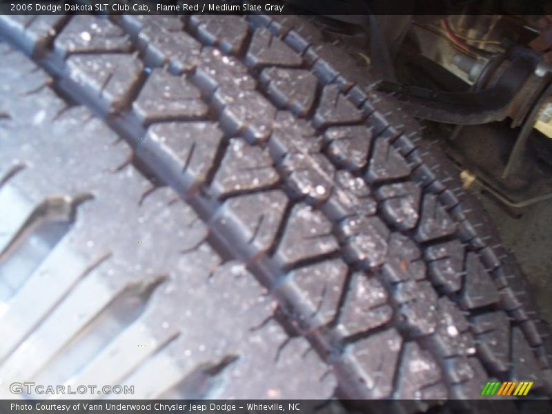 Flame Red / Medium Slate Gray 2006 Dodge Dakota SLT Club Cab