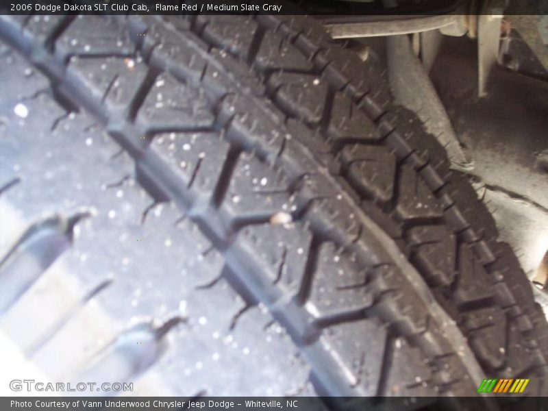 Flame Red / Medium Slate Gray 2006 Dodge Dakota SLT Club Cab