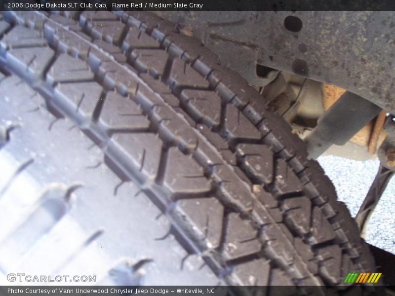 Flame Red / Medium Slate Gray 2006 Dodge Dakota SLT Club Cab