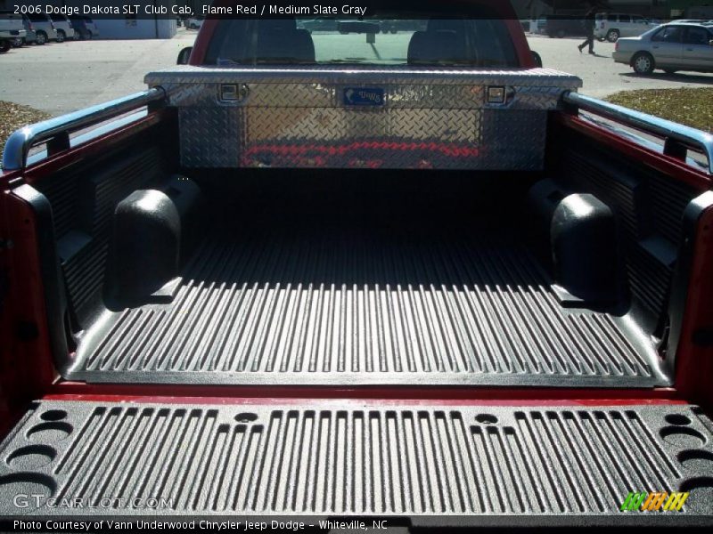 Flame Red / Medium Slate Gray 2006 Dodge Dakota SLT Club Cab