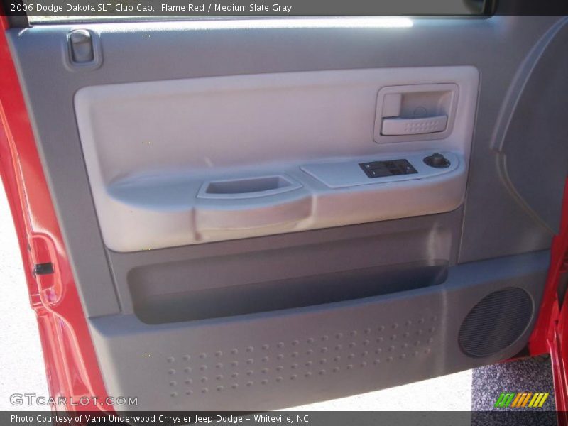 Flame Red / Medium Slate Gray 2006 Dodge Dakota SLT Club Cab