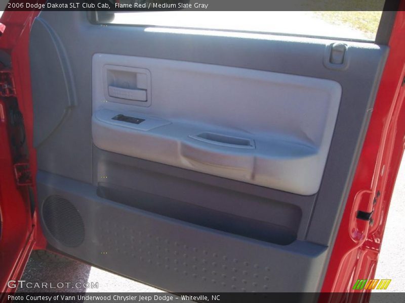 Flame Red / Medium Slate Gray 2006 Dodge Dakota SLT Club Cab