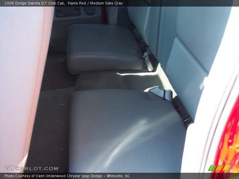 Flame Red / Medium Slate Gray 2006 Dodge Dakota SLT Club Cab