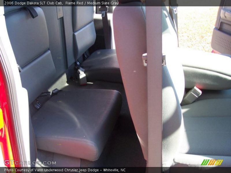 Flame Red / Medium Slate Gray 2006 Dodge Dakota SLT Club Cab