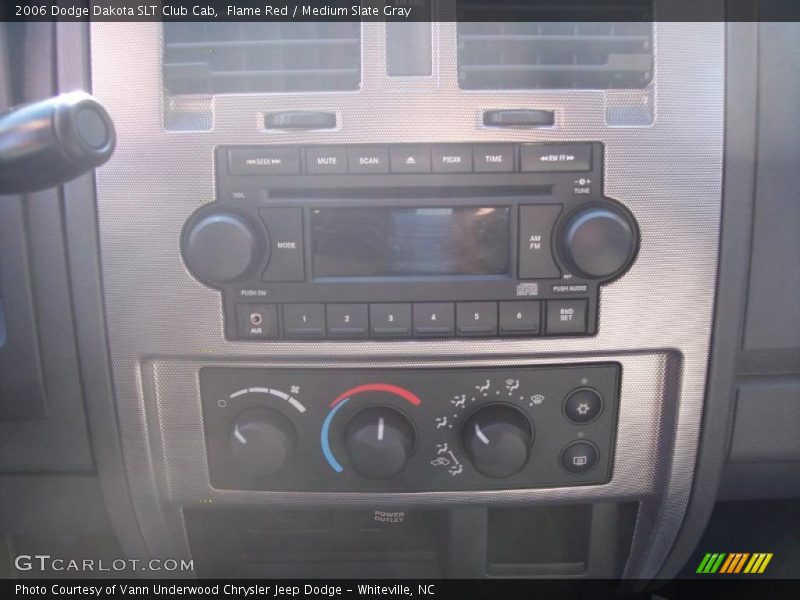 Flame Red / Medium Slate Gray 2006 Dodge Dakota SLT Club Cab