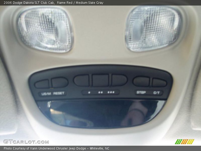Flame Red / Medium Slate Gray 2006 Dodge Dakota SLT Club Cab