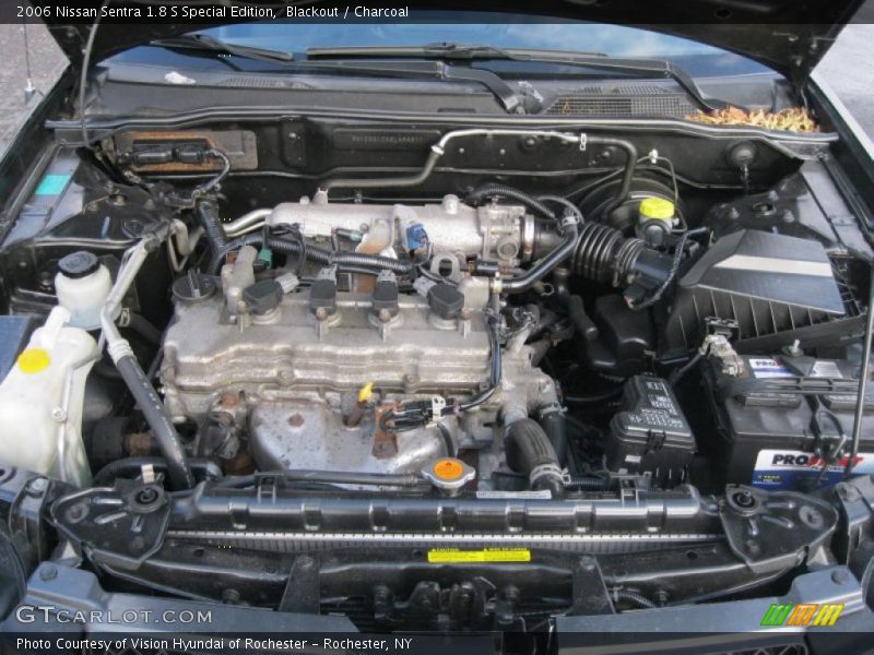 Blackout / Charcoal 2006 Nissan Sentra 1.8 S Special Edition
