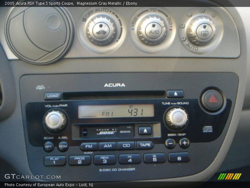 Magnesium Gray Metallic / Ebony 2005 Acura RSX Type S Sports Coupe