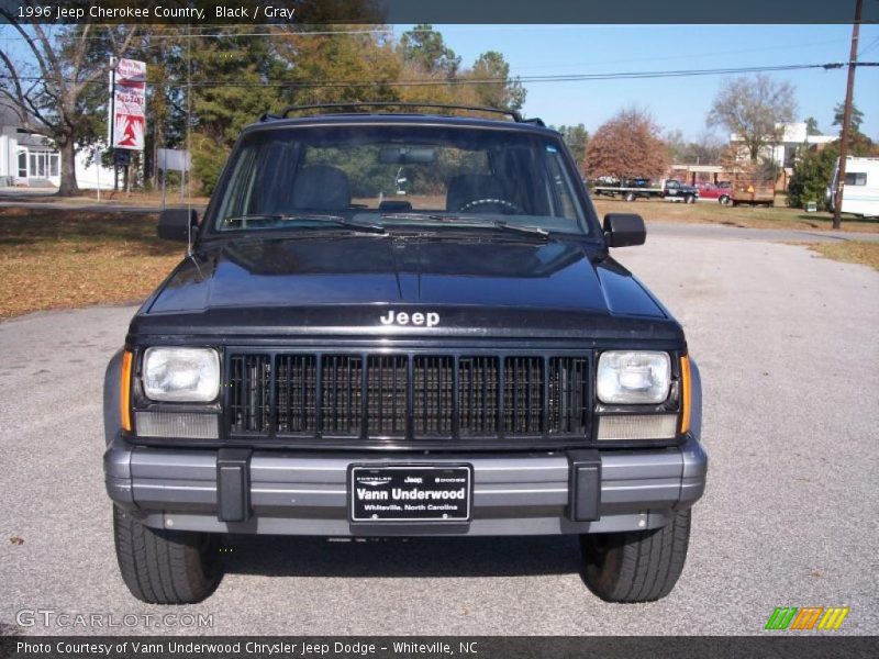 Black / Gray 1996 Jeep Cherokee Country
