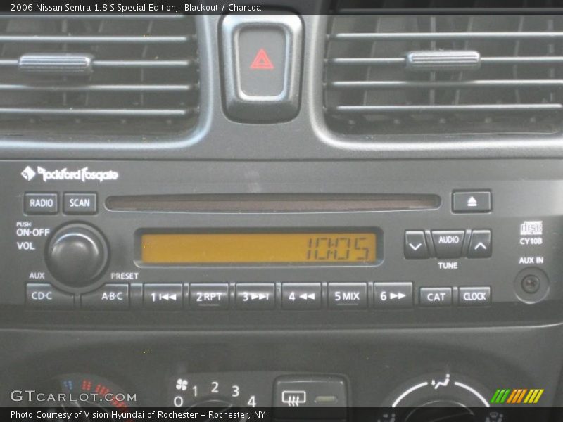 Blackout / Charcoal 2006 Nissan Sentra 1.8 S Special Edition