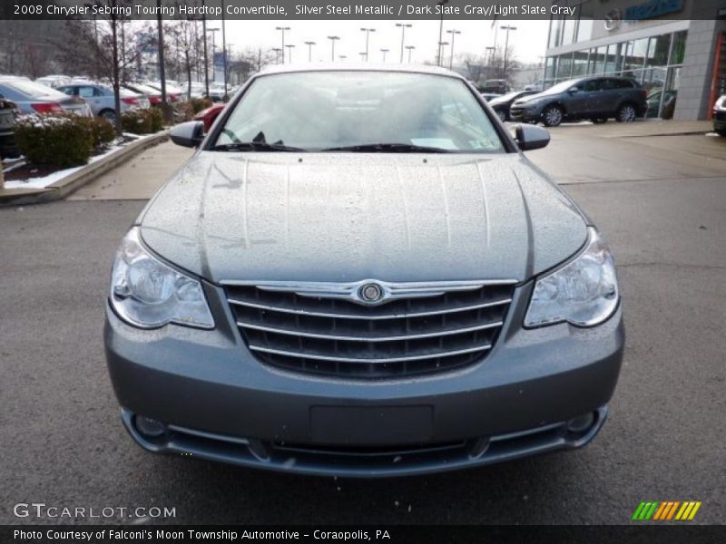 Silver Steel Metallic / Dark Slate Gray/Light Slate Gray 2008 Chrysler Sebring Touring Hardtop Convertible