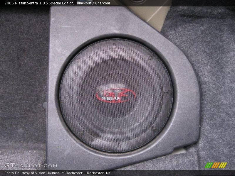 Blackout / Charcoal 2006 Nissan Sentra 1.8 S Special Edition