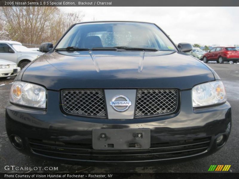 Blackout / Charcoal 2006 Nissan Sentra 1.8 S Special Edition