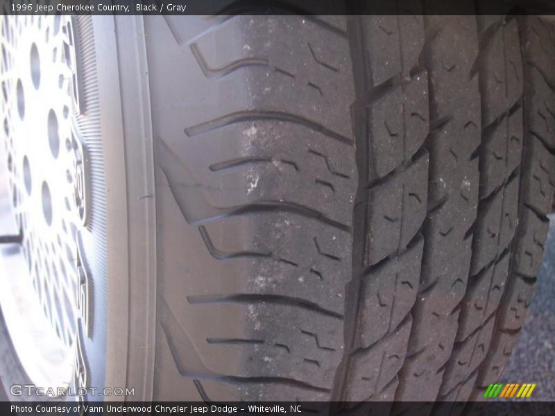 Black / Gray 1996 Jeep Cherokee Country