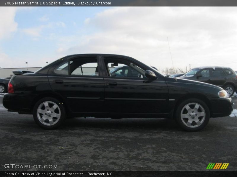 Blackout / Charcoal 2006 Nissan Sentra 1.8 S Special Edition