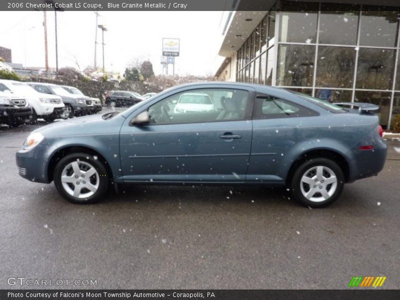 Blue Granite Metallic / Gray 2006 Chevrolet Cobalt LS Coupe