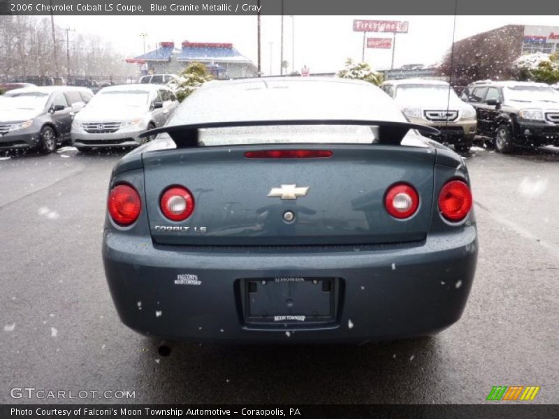 Blue Granite Metallic / Gray 2006 Chevrolet Cobalt LS Coupe