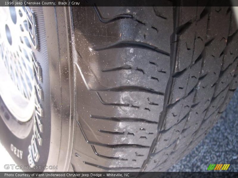 Black / Gray 1996 Jeep Cherokee Country