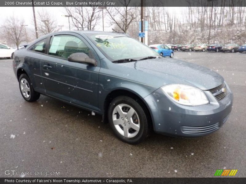 Blue Granite Metallic / Gray 2006 Chevrolet Cobalt LS Coupe