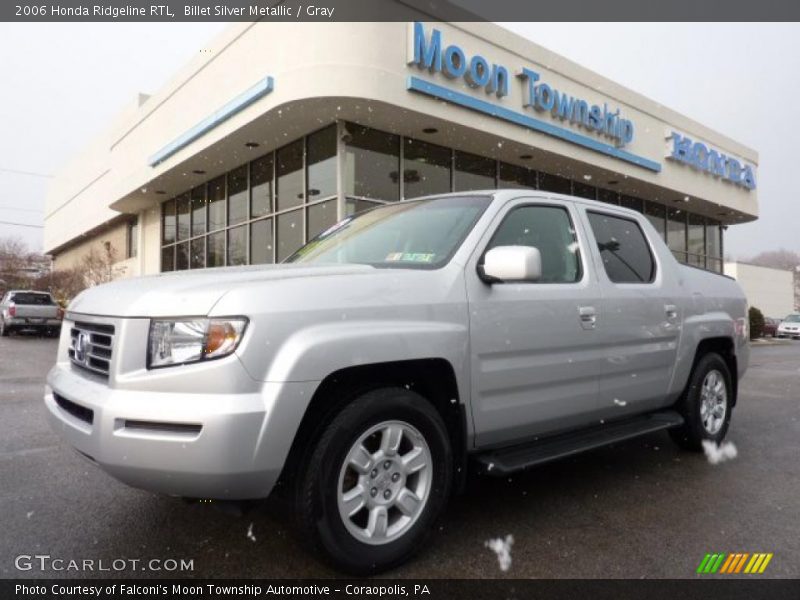Billet Silver Metallic / Gray 2006 Honda Ridgeline RTL