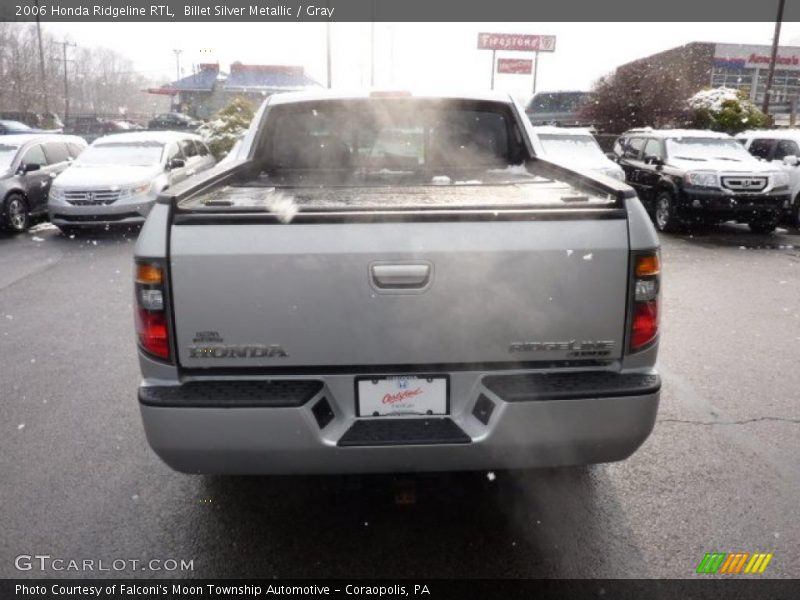 Billet Silver Metallic / Gray 2006 Honda Ridgeline RTL
