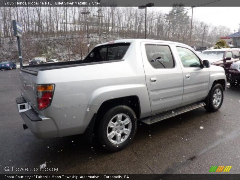 Billet Silver Metallic / Gray 2006 Honda Ridgeline RTL