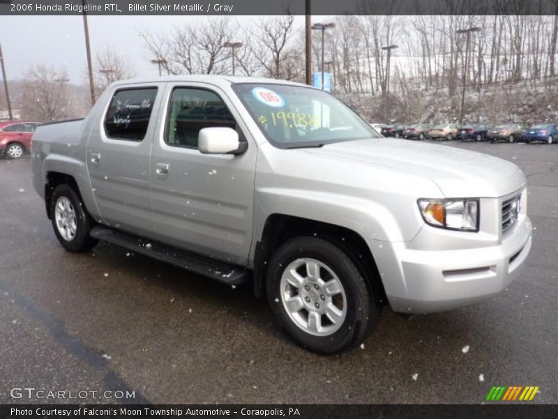 Billet Silver Metallic / Gray 2006 Honda Ridgeline RTL