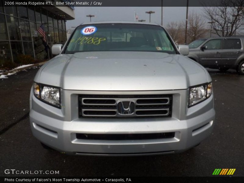 Billet Silver Metallic / Gray 2006 Honda Ridgeline RTL