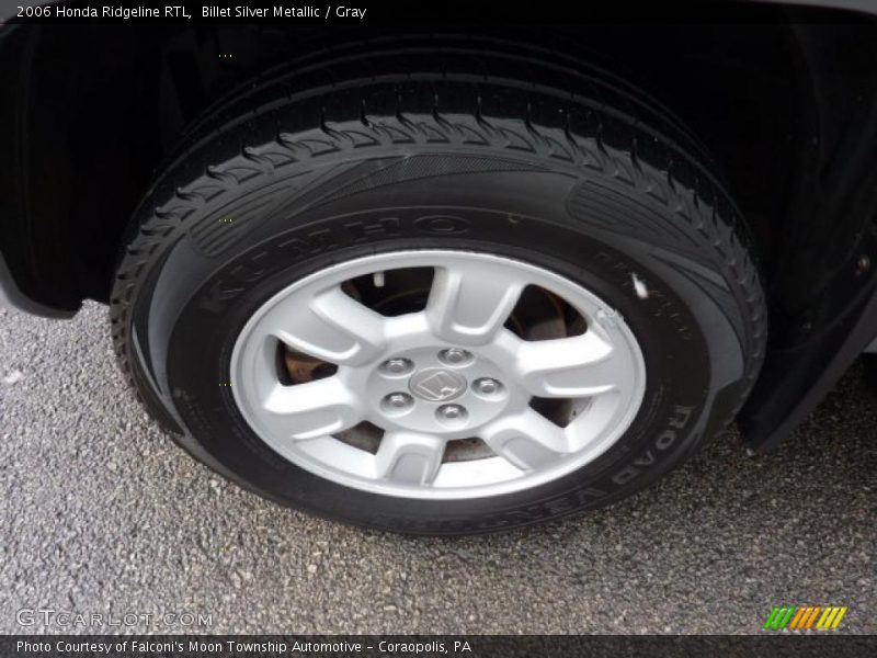 Billet Silver Metallic / Gray 2006 Honda Ridgeline RTL