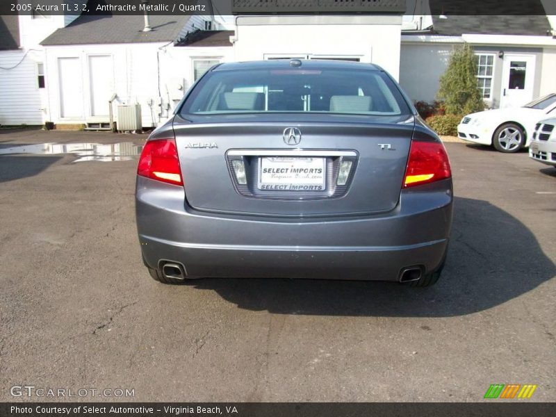Anthracite Metallic / Quartz 2005 Acura TL 3.2