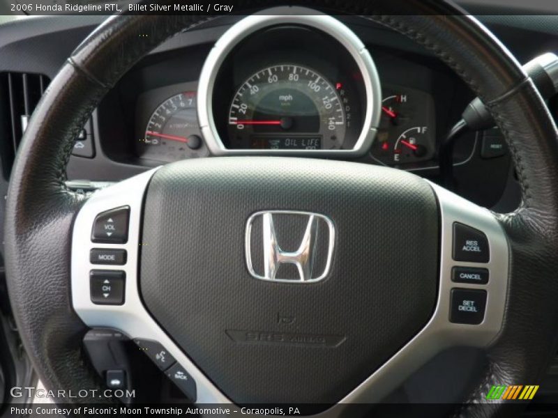 Billet Silver Metallic / Gray 2006 Honda Ridgeline RTL