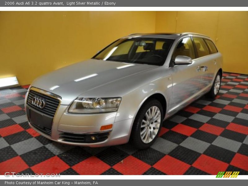 Light Silver Metallic / Ebony 2006 Audi A6 3.2 quattro Avant