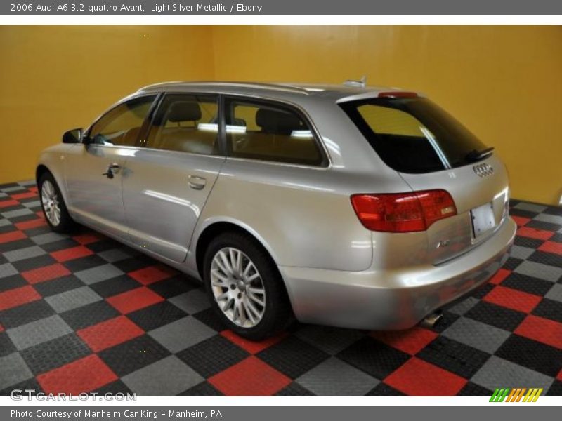 Light Silver Metallic / Ebony 2006 Audi A6 3.2 quattro Avant
