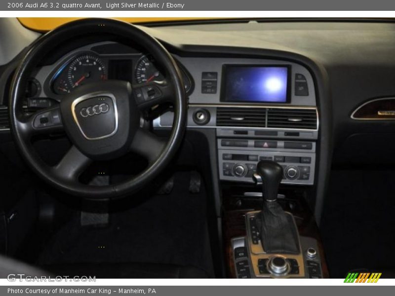 Light Silver Metallic / Ebony 2006 Audi A6 3.2 quattro Avant