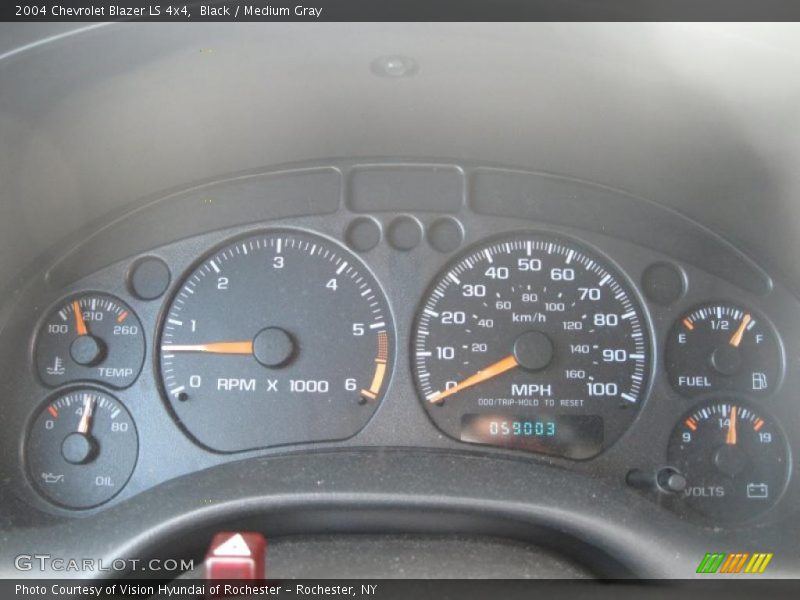  2004 Blazer LS 4x4 LS 4x4 Gauges