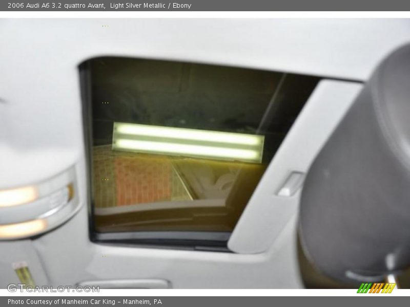 Light Silver Metallic / Ebony 2006 Audi A6 3.2 quattro Avant