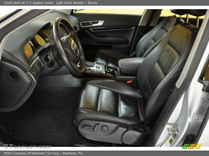 Light Silver Metallic / Ebony 2006 Audi A6 3.2 quattro Avant