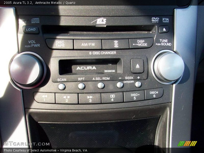 Anthracite Metallic / Quartz 2005 Acura TL 3.2