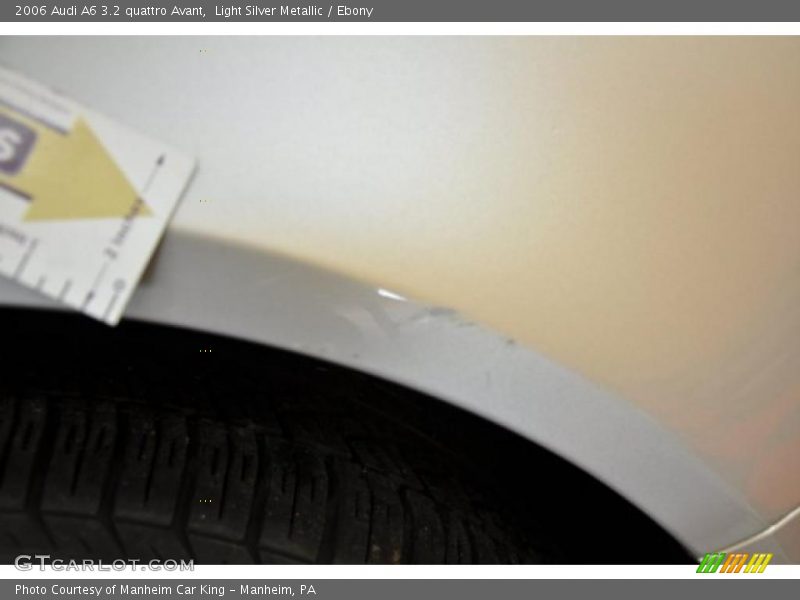 Light Silver Metallic / Ebony 2006 Audi A6 3.2 quattro Avant
