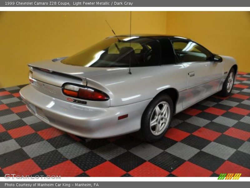 Light Pewter Metallic / Dark Gray 1999 Chevrolet Camaro Z28 Coupe