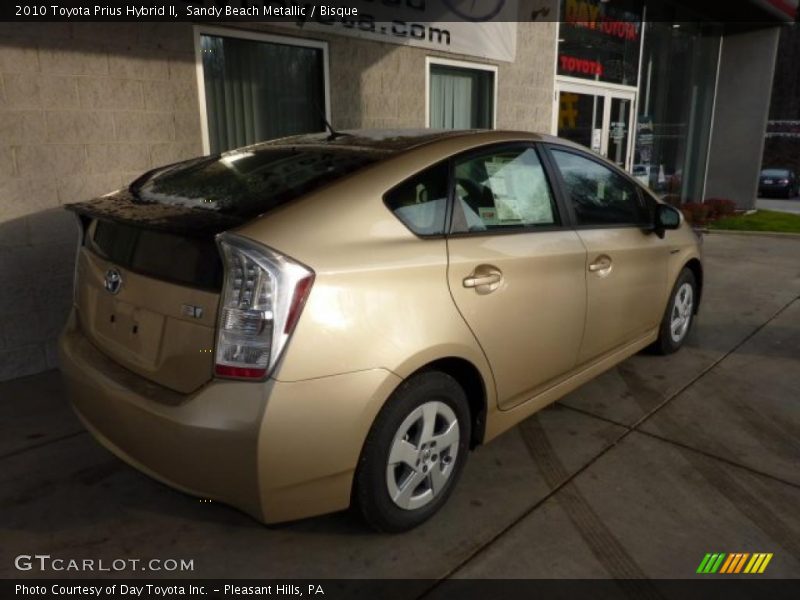 Sandy Beach Metallic / Bisque 2010 Toyota Prius Hybrid II
