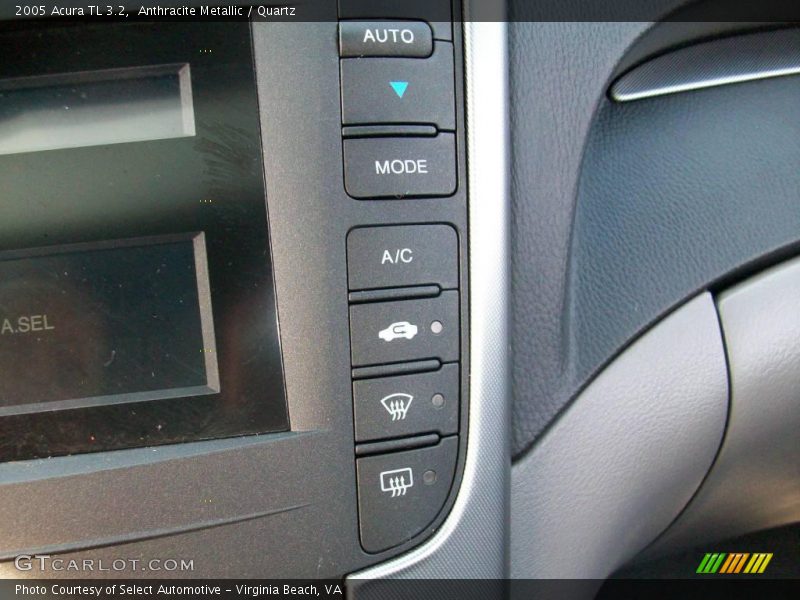 Anthracite Metallic / Quartz 2005 Acura TL 3.2