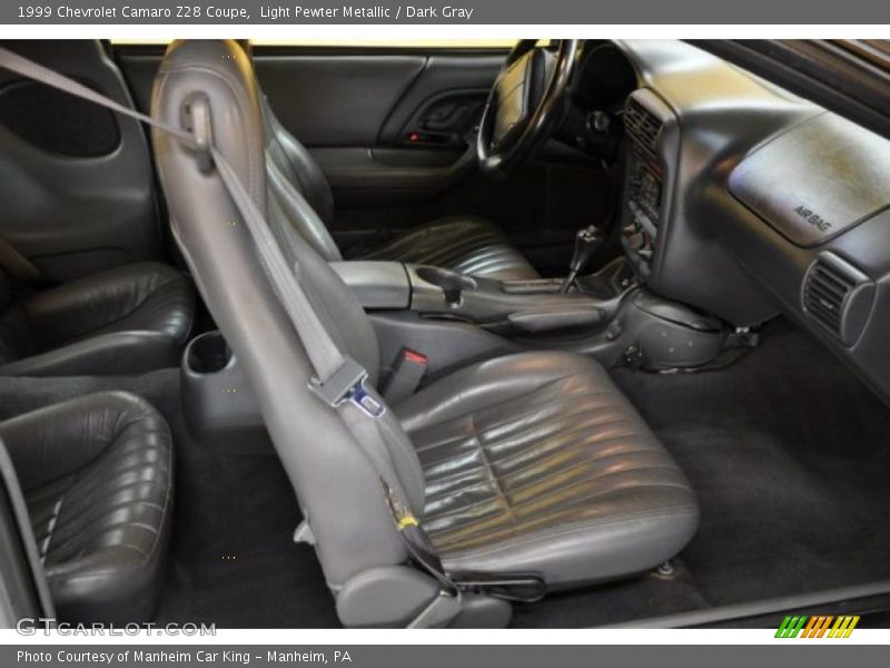 Light Pewter Metallic / Dark Gray 1999 Chevrolet Camaro Z28 Coupe