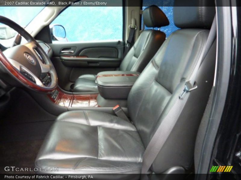 Black Raven / Ebony/Ebony 2007 Cadillac Escalade AWD