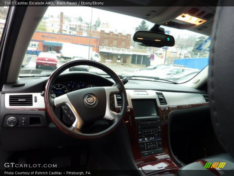 Black Raven / Ebony/Ebony 2007 Cadillac Escalade AWD