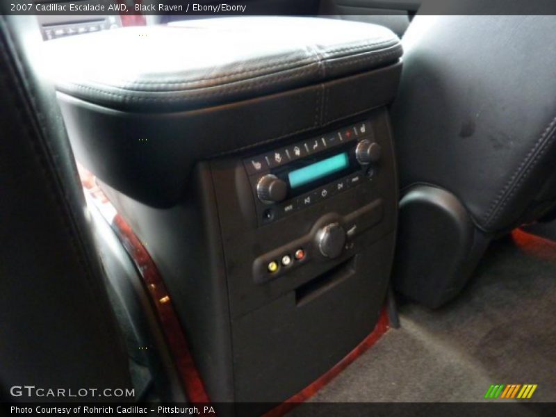 Black Raven / Ebony/Ebony 2007 Cadillac Escalade AWD