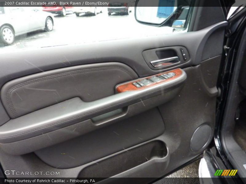 Black Raven / Ebony/Ebony 2007 Cadillac Escalade AWD